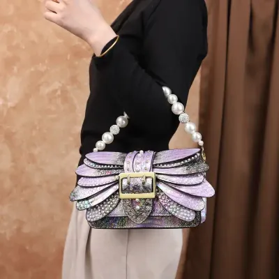 Colorful Dragonfly Wing Women's Clutch